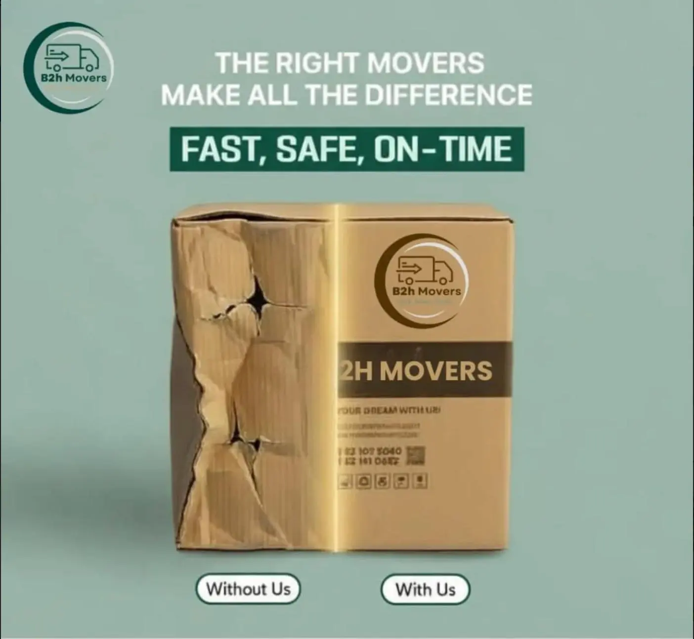 Best Movers and Packers in Dubai - B2H Movers Professional Team