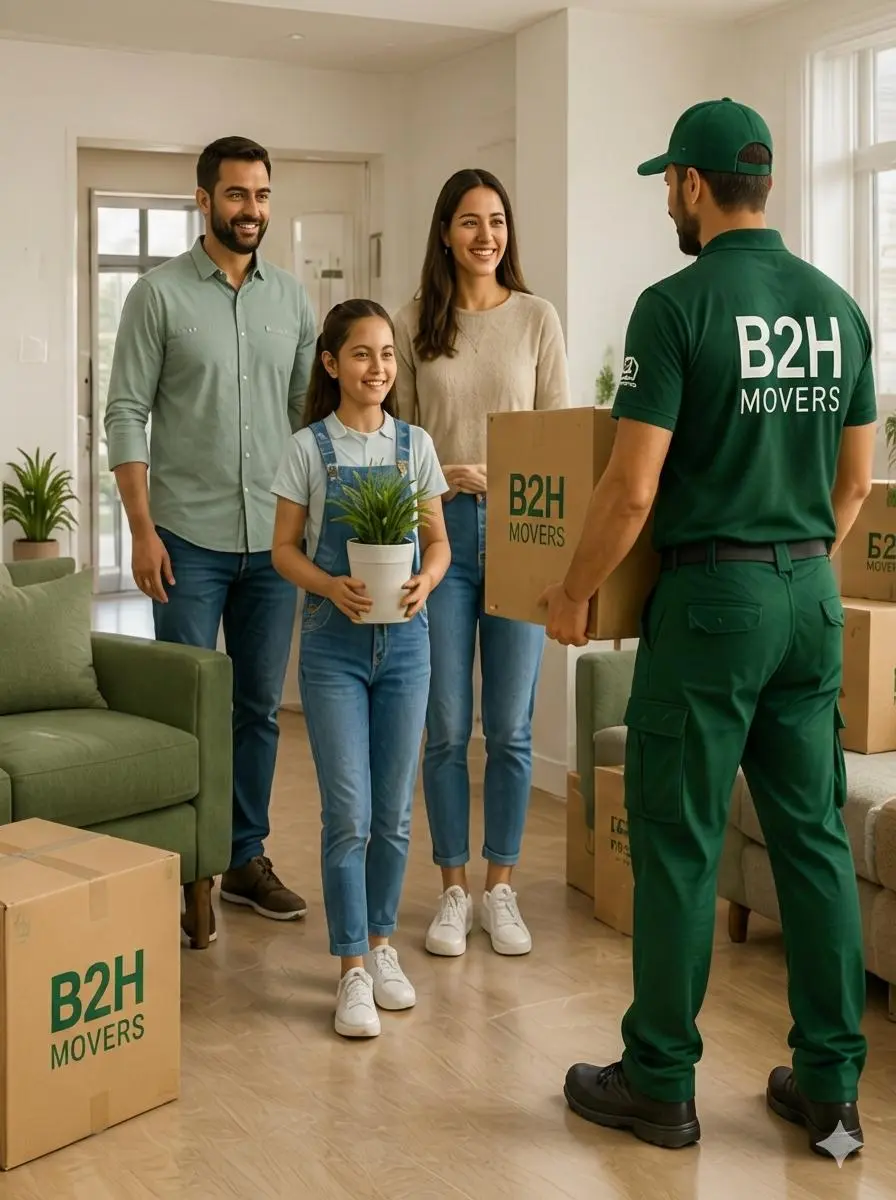 Residential Moving Company Dubai by B2H Movers