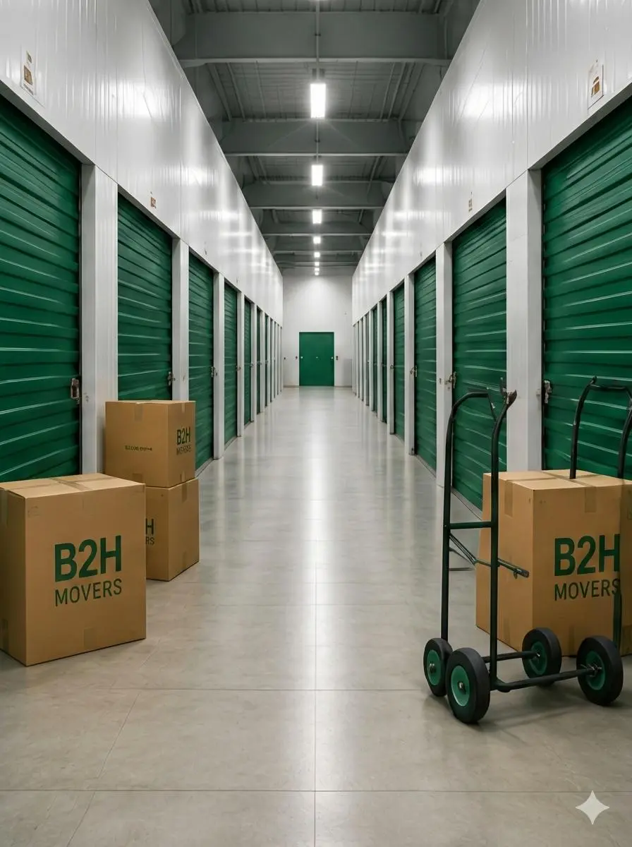 Secure Storage Solutions Dubai by B2H Movers